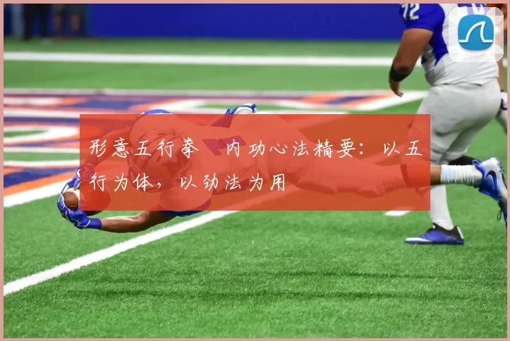 形意五行拳・内功心法精要：以五行为体，以劲法为用