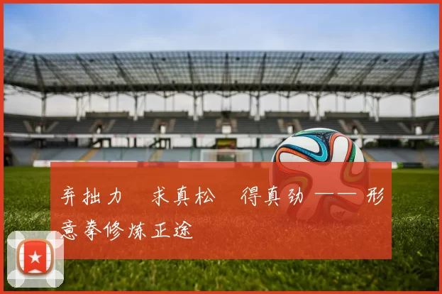 弃拙力・求真松・得真劲 —— 形意拳修炼正途