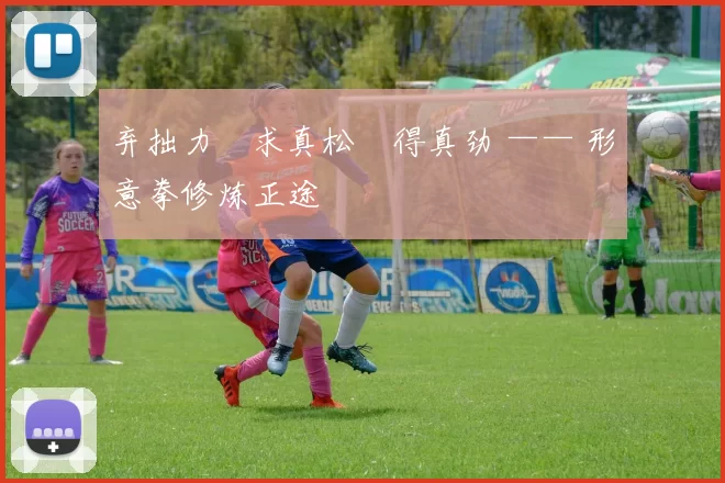 弃拙力・求真松・得真劲 —— 形意拳修炼正途