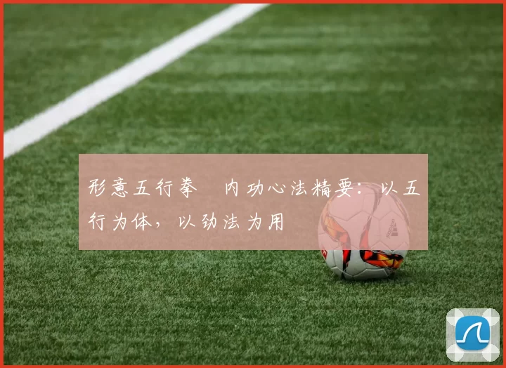 形意五行拳・内功心法精要：以五行为体，以劲法为用