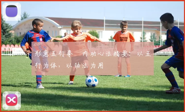 形意五行拳・内功心法精要：以五行为体，以劲法为用