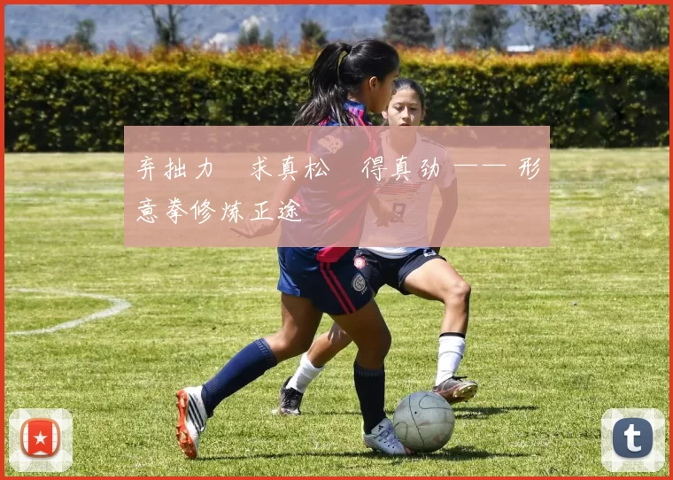 弃拙力・求真松・得真劲 —— 形意拳修炼正途