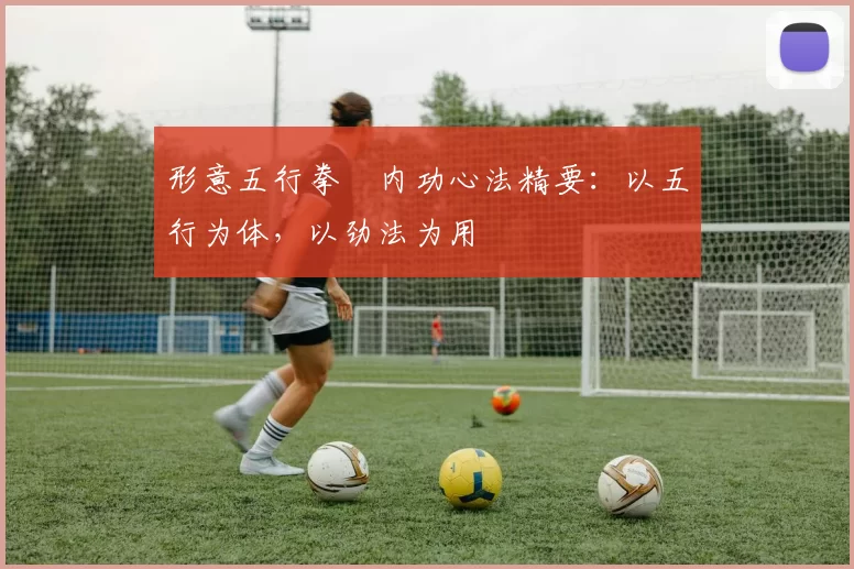 形意五行拳・内功心法精要:以五行为体,以劲法为用