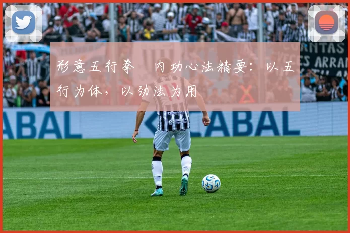 形意五行拳・内功心法精要:以五行为体,以劲法为用