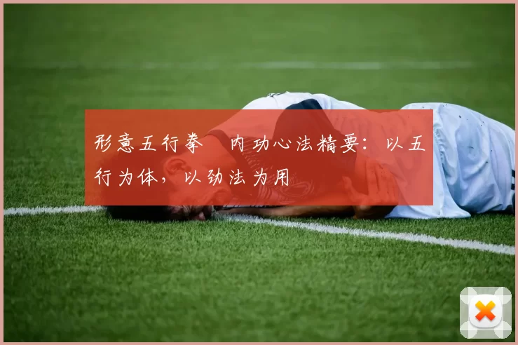 形意五行拳・内功心法精要：以五行为体，以劲法为用