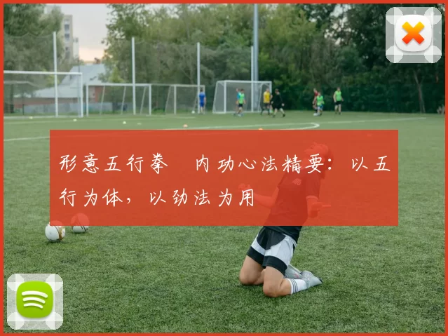 形意五行拳・内功心法精要：以五行为体，以劲法为用