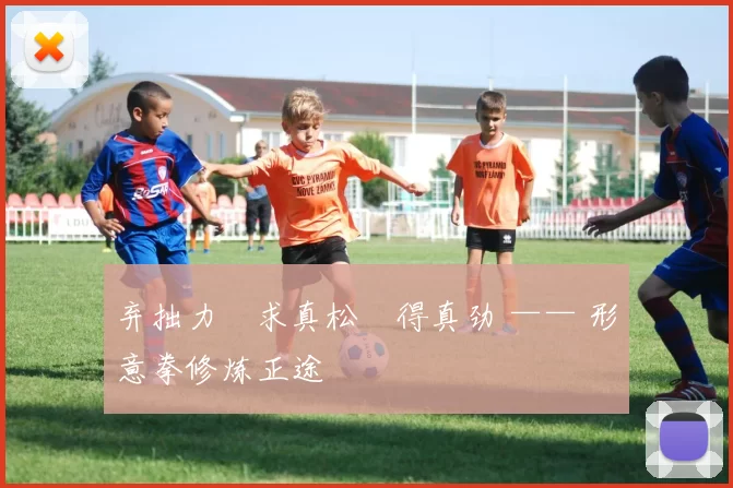 弃拙力・求真松・得真劲 —— 形意拳修炼正途