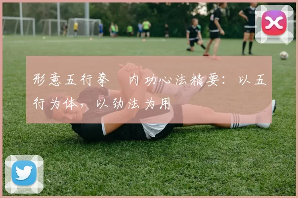 形意五行拳・内功心法精要：以五行为体，以劲法为用