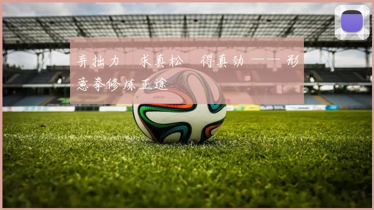 弃拙力・求真松・得真劲 —— 形意拳修炼正途