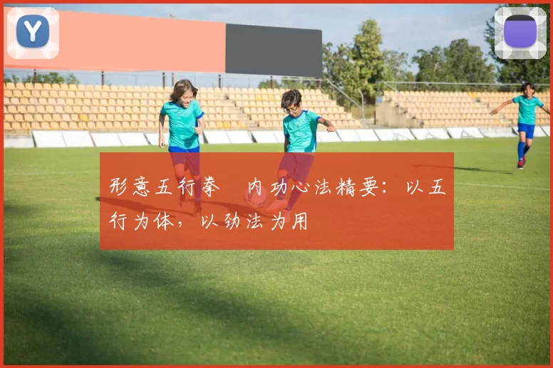 形意五行拳・内功心法精要：以五行为体，以劲法为用