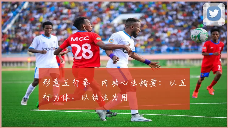 形意五行拳・内功心法精要:以五行为体,以劲法为用