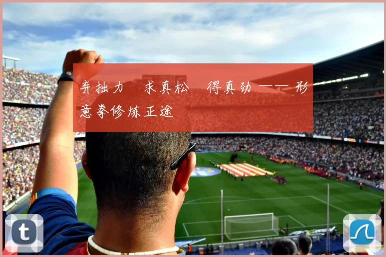 弃拙力・求真松・得真劲 —— 形意拳修炼正途