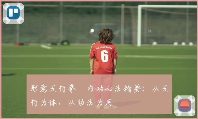 形意五行拳・内功心法精要:以五行为体,以劲法为用