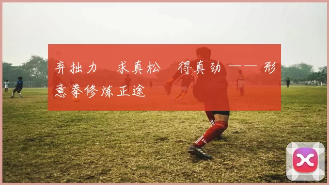 弃拙力・求真松・得真劲 —— 形意拳修炼正途