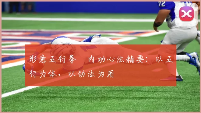 形意五行拳・内功心法精要：以五行为体，以劲法为用