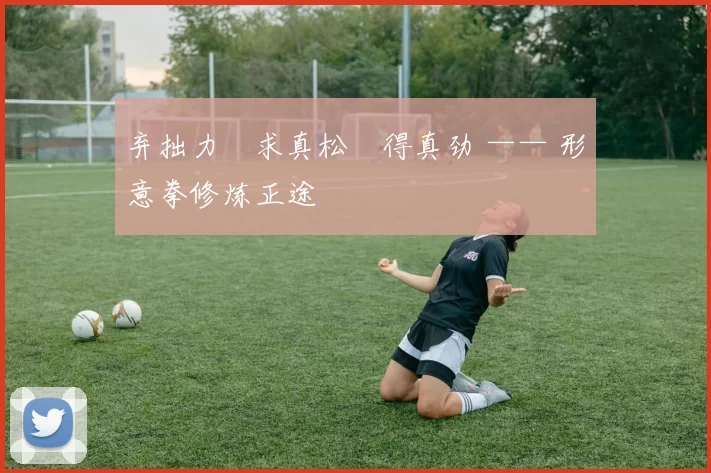 弃拙力・求真松・得真劲 —— 形意拳修炼正途
