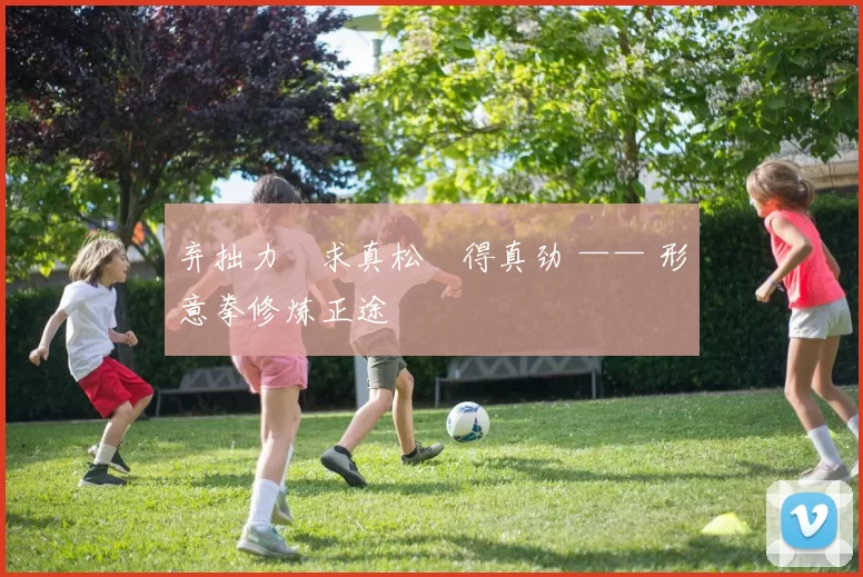 弃拙力・求真松・得真劲 —— 形意拳修炼正途