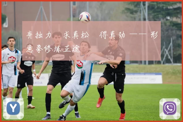 弃拙力・求真松・得真劲 —— 形意拳修炼正途