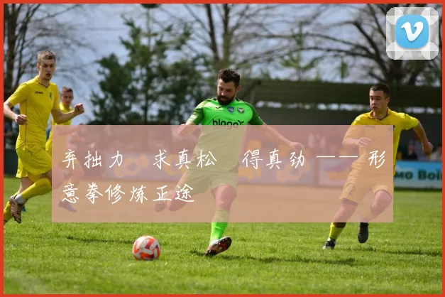 弃拙力・求真松・得真劲 —— 形意拳修炼正途