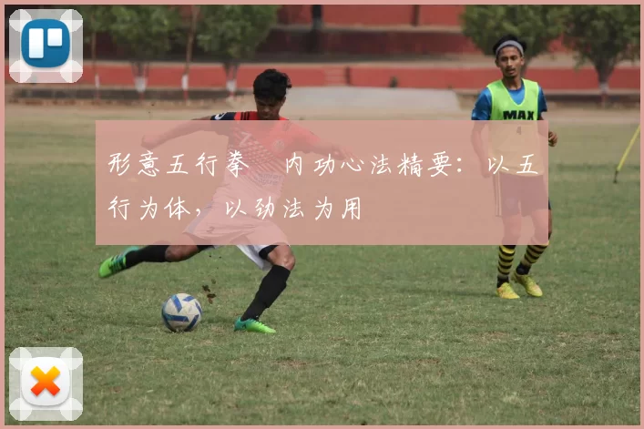 形意五行拳・内功心法精要：以五行为体，以劲法为用