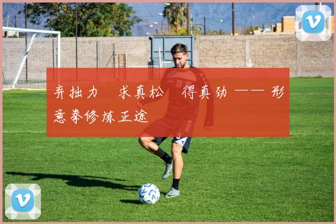 弃拙力・求真松・得真劲 —— 形意拳修炼正途