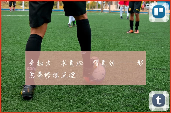 弃拙力・求真松・得真劲 —— 形意拳修炼正途