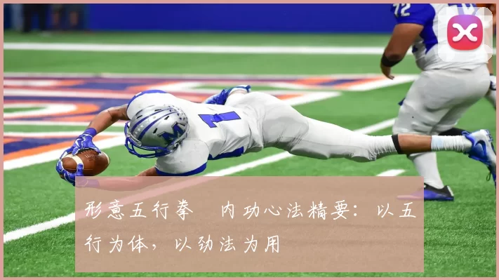 形意五行拳・内功心法精要:以五行为体,以劲法为用