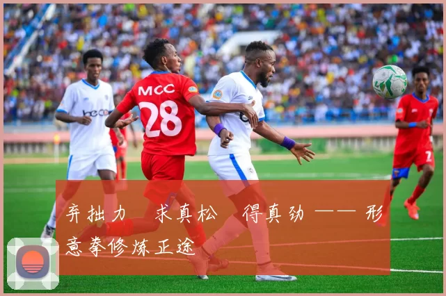 弃拙力・求真松・得真劲 —— 形意拳修炼正途