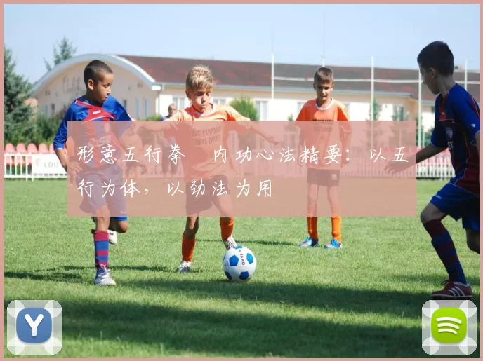 形意五行拳・内功心法精要:以五行为体,以劲法为用