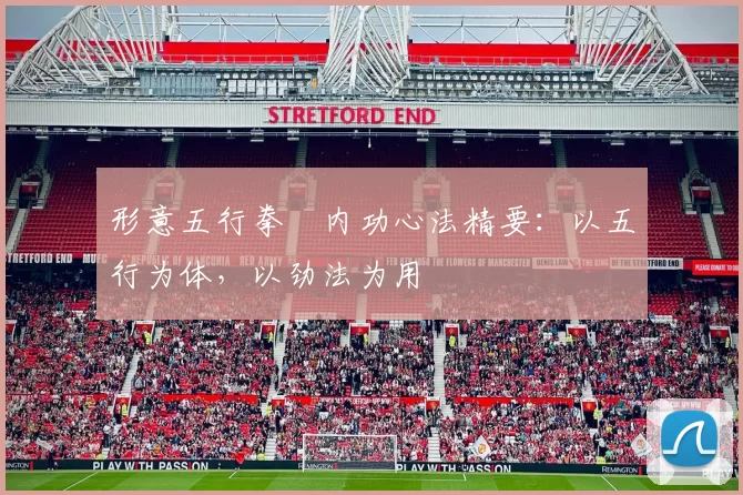 形意五行拳・内功心法精要:以五行为体,以劲法为用