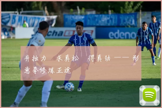 弃拙力・求真松・得真劲 —— 形意拳修炼正途