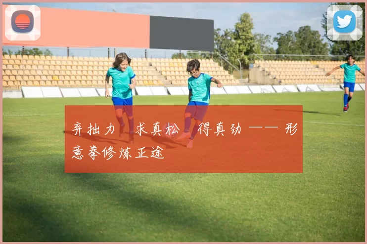 弃拙力・求真松・得真劲 —— 形意拳修炼正途