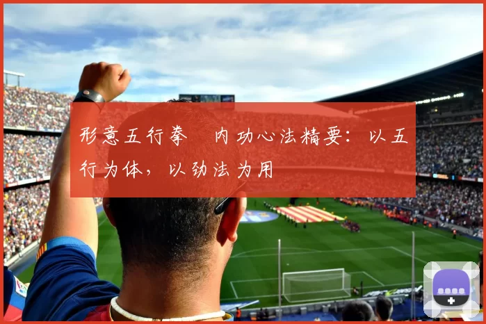 形意五行拳・内功心法精要：以五行为体，以劲法为用