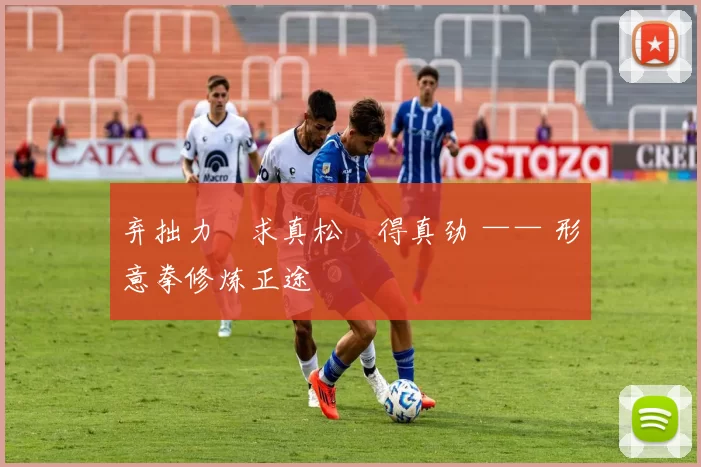 弃拙力・求真松・得真劲 —— 形意拳修炼正途
