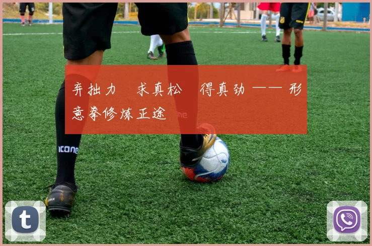 弃拙力・求真松・得真劲 —— 形意拳修炼正途