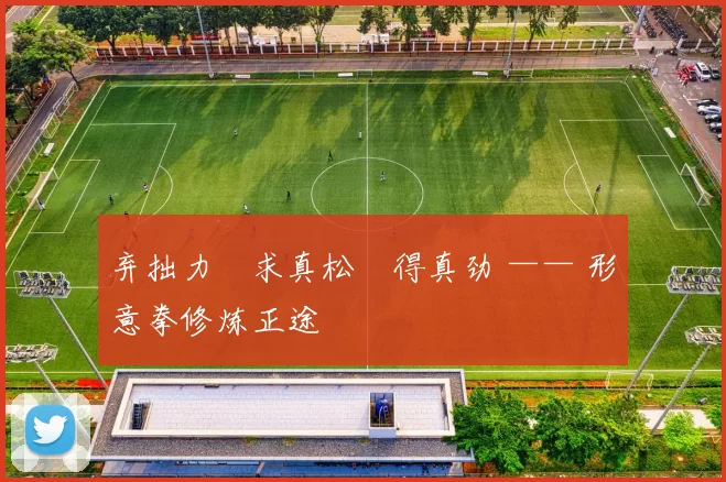 弃拙力・求真松・得真劲 —— 形意拳修炼正途