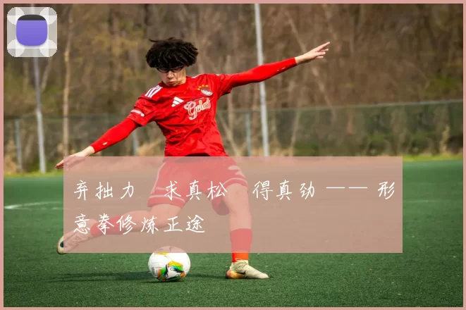 弃拙力・求真松・得真劲 —— 形意拳修炼正途