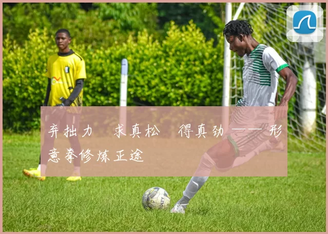 弃拙力・求真松・得真劲 —— 形意拳修炼正途