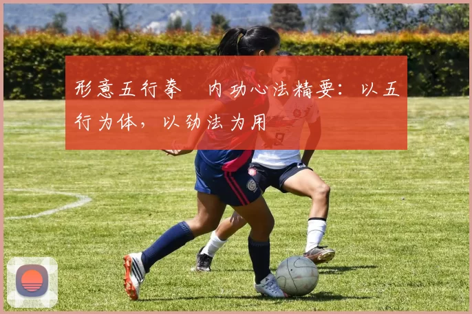 形意五行拳・内功心法精要：以五行为体，以劲法为用