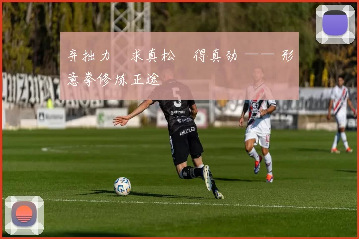 弃拙力・求真松・得真劲 —— 形意拳修炼正途