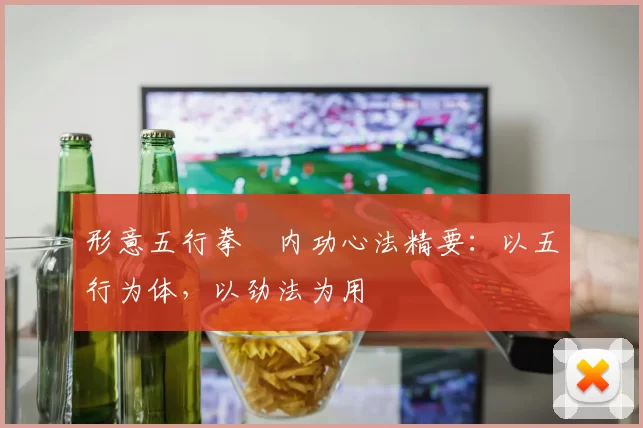 形意五行拳・内功心法精要：以五行为体，以劲法为用