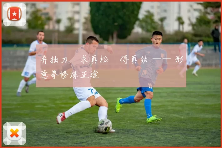 弃拙力・求真松・得真劲 —— 形意拳修炼正途