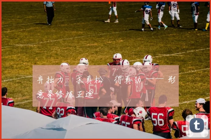 弃拙力・求真松・得真劲 —— 形意拳修炼正途