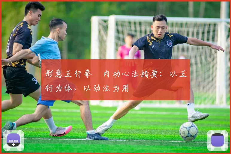 形意五行拳・内功心法精要:以五行为体,以劲法为用