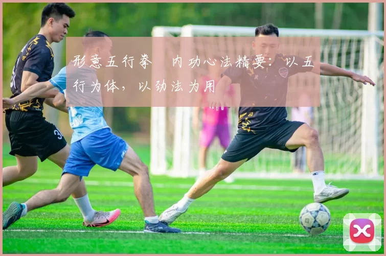 形意五行拳・内功心法精要：以五行为体，以劲法为用