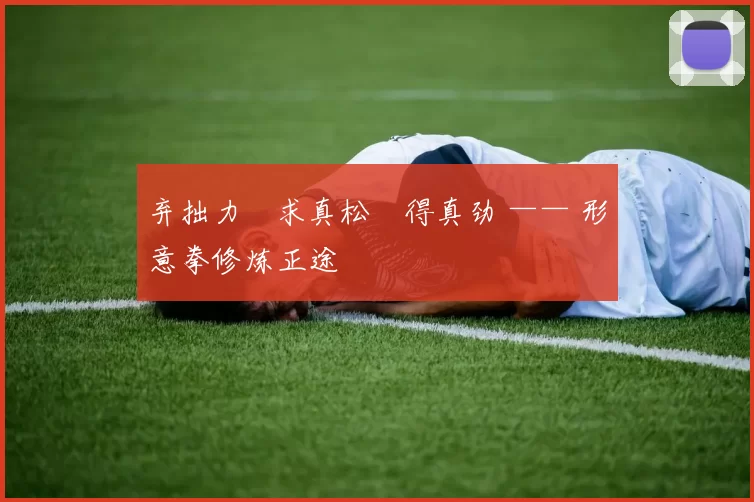 弃拙力・求真松・得真劲 —— 形意拳修炼正途