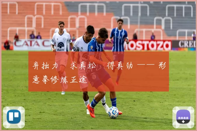 弃拙力・求真松・得真劲 —— 形意拳修炼正途