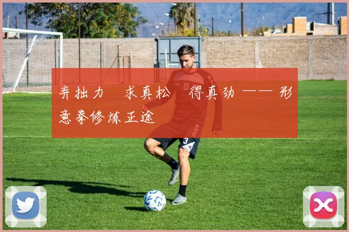 弃拙力・求真松・得真劲 —— 形意拳修炼正途