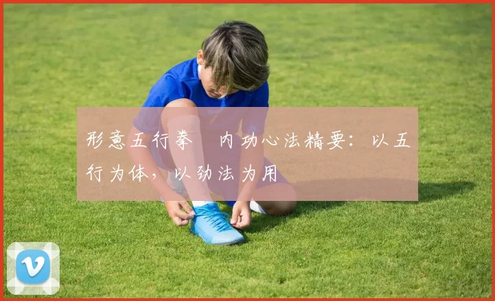 形意五行拳・内功心法精要:以五行为体,以劲法为用
