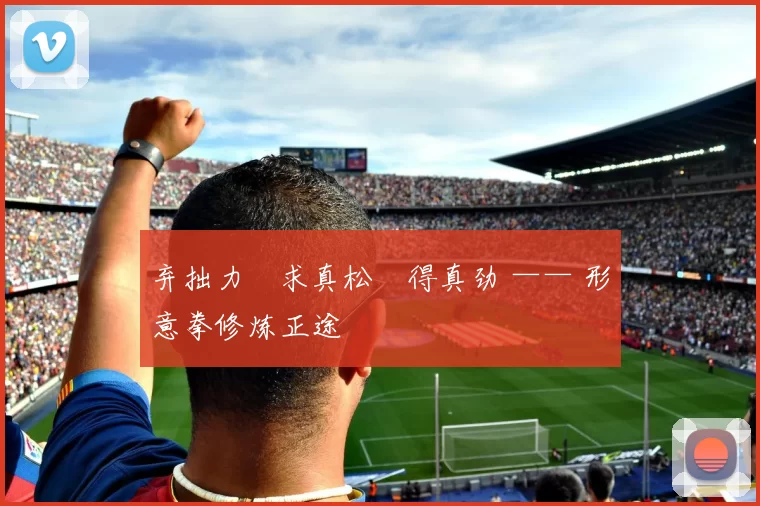 弃拙力・求真松・得真劲 —— 形意拳修炼正途